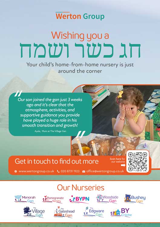 Werton Pesach ad logo